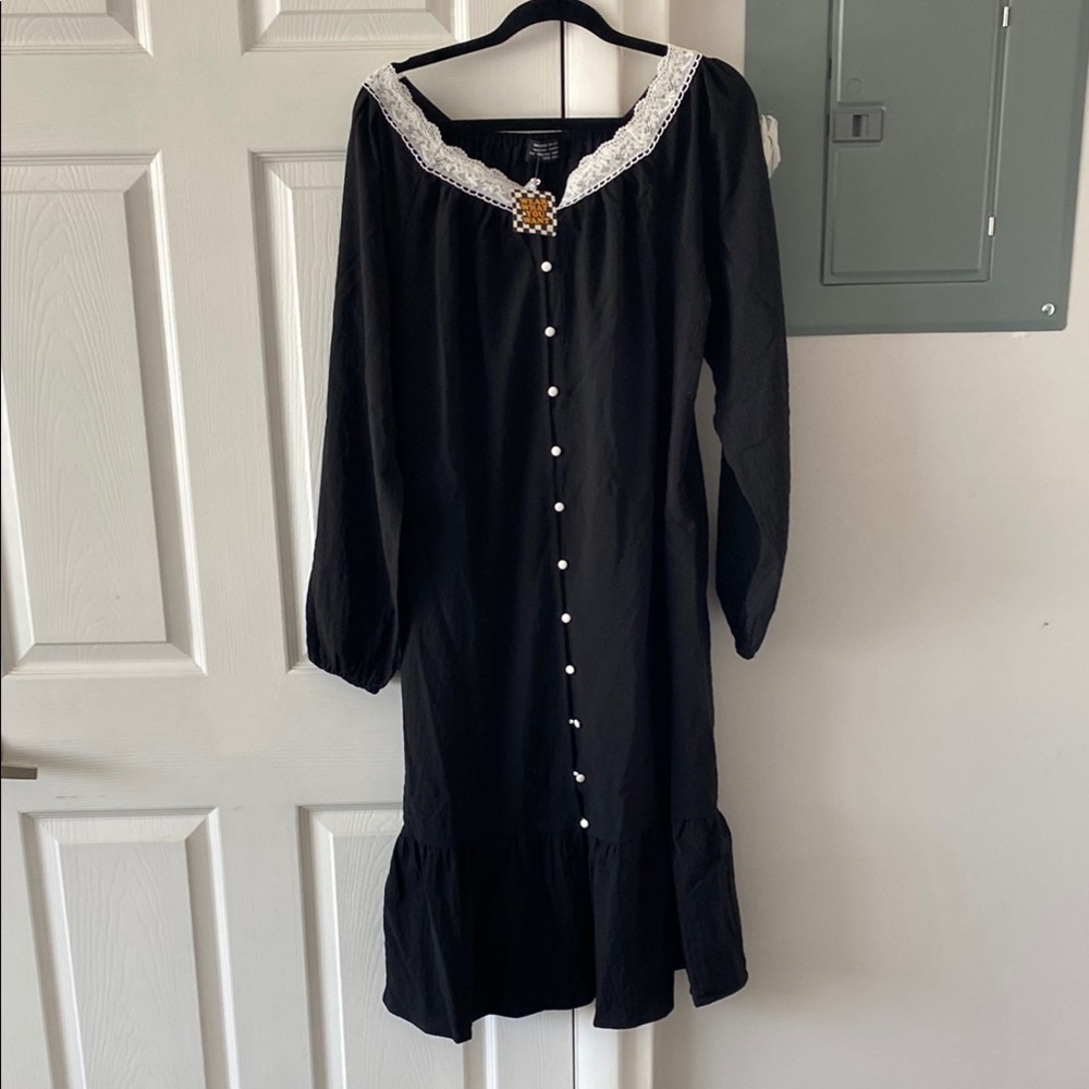 Dressed in LALA Black Long Sleeve Dress